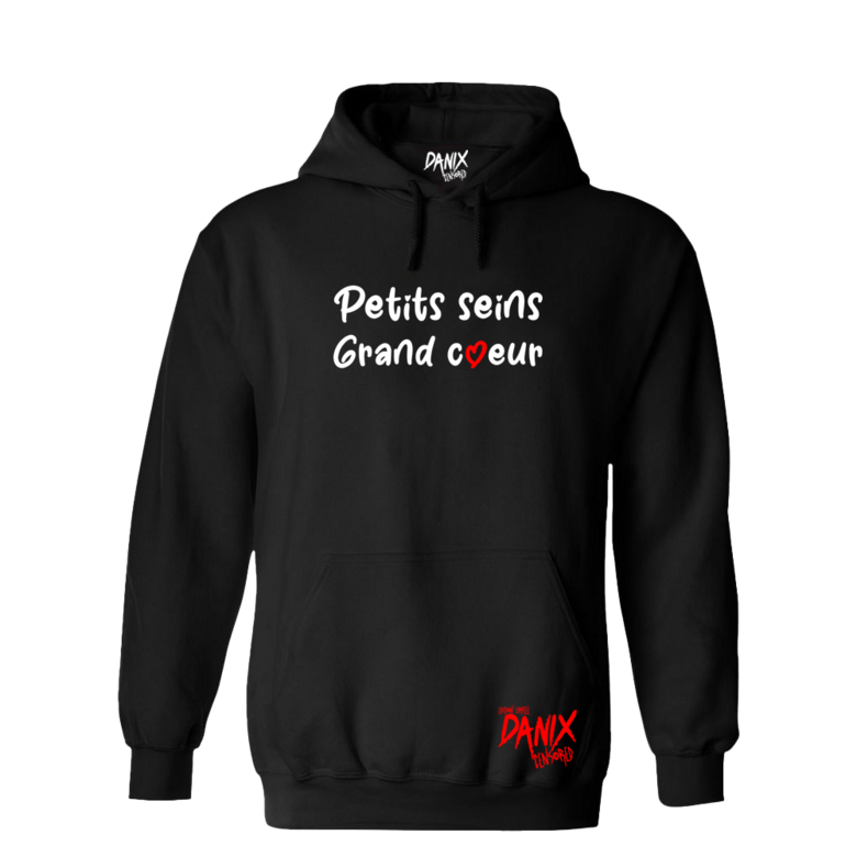 Sweat à capuche Petits Seins Grand Coeur [DANIX CENSORED]